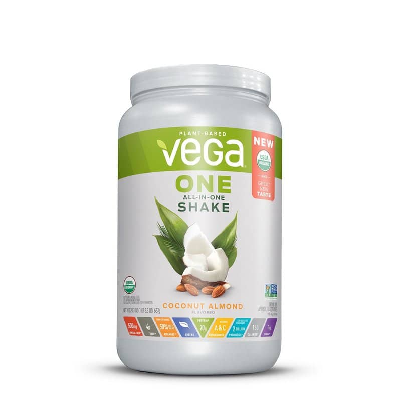 Proteina vegetala cu aroma de cocos si migdale One All-In-One Nutritional Shake