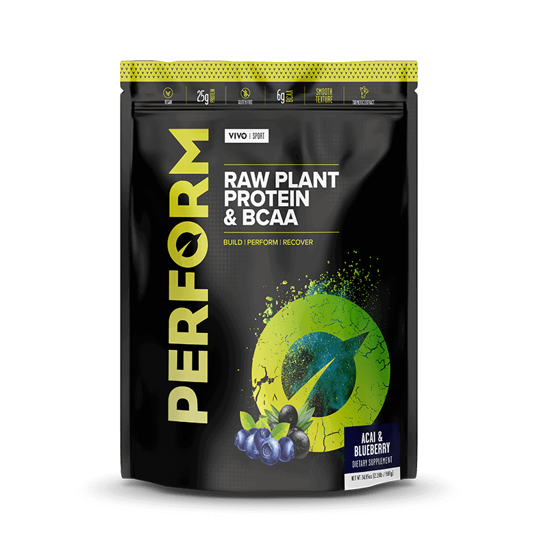 Proteine vegetale si BCAA cu aroma de Acai si Afine Perform
