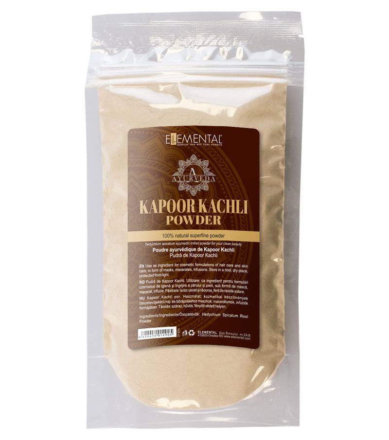 Pudra de Kapoor Kachli, 100g, Ellemental 1 Pudra de Kapoor Kachli