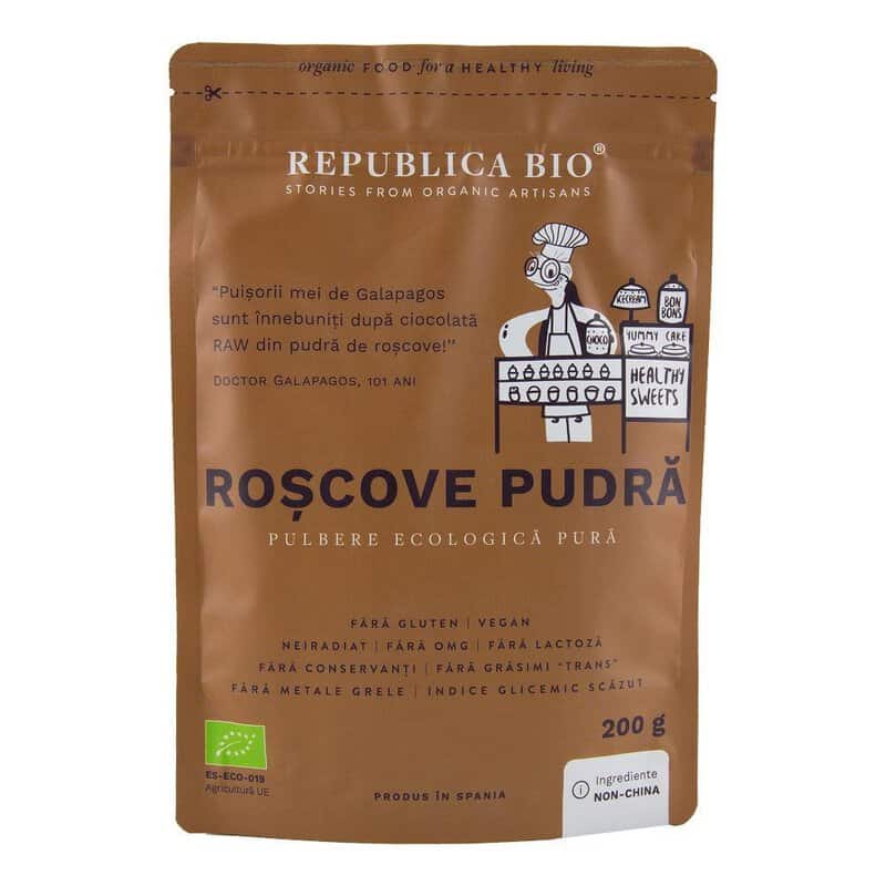 Pudra de Roscove pulbere ecologica pura