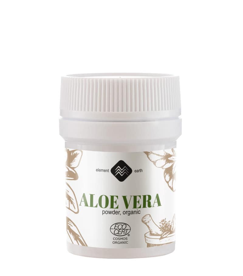 Pudra de aloe vera, 5g, Ellemental 1 Pudra de aloe vera