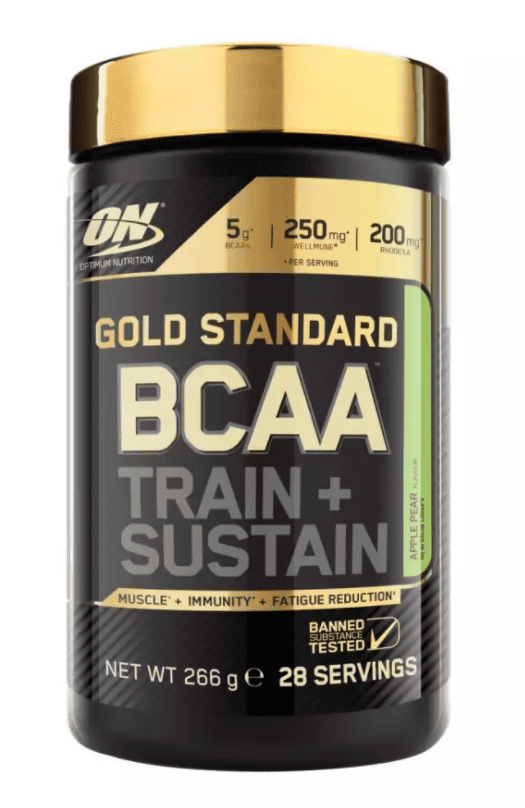 Pudra energizanta BCAA Train Sustain Raspberry Pomegranate, 266g, Optimum Nutrition 1 Pudra energizanta BCAA Train Sustain Raspberry Pomegranate