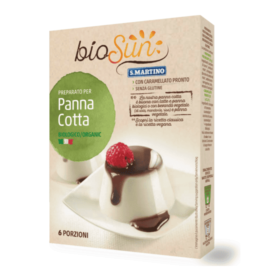 Pudra pentru budinca Panna Cotta fara gluten eco Biosun