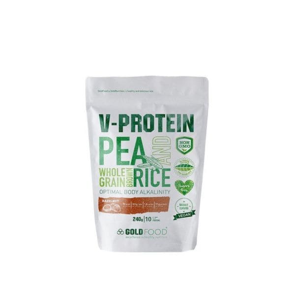 Pudra proteica V Protein cu alune de padure