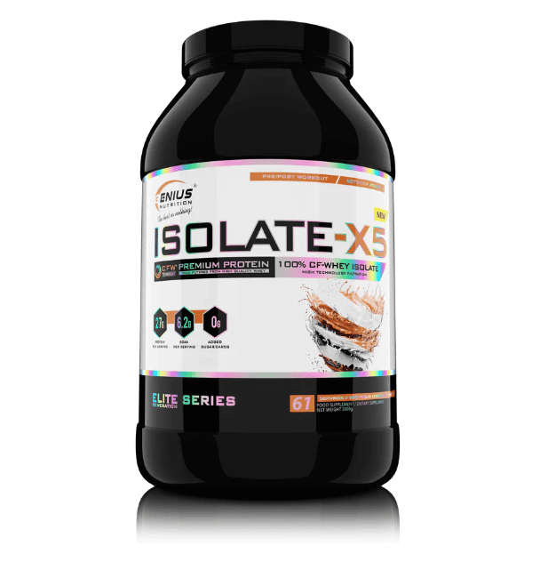Pudra proteică Wheysquick Chocolate Isolate-X5 – Genius Nutrition