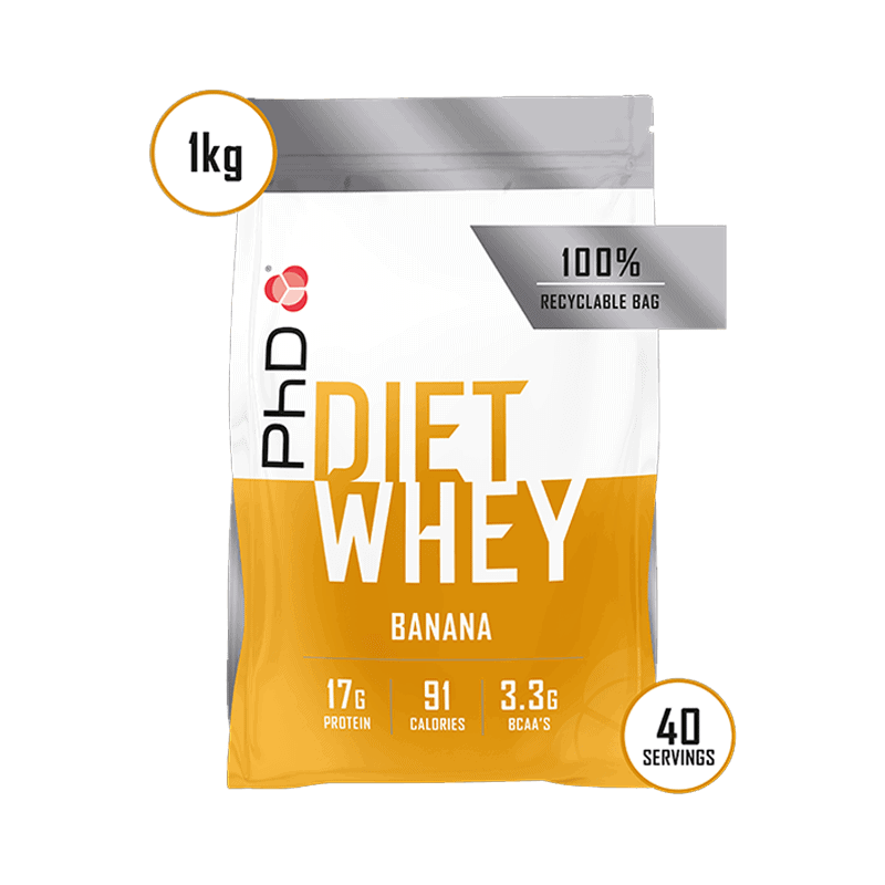 Pudra proteica cu aroma de banane Diet Whey
