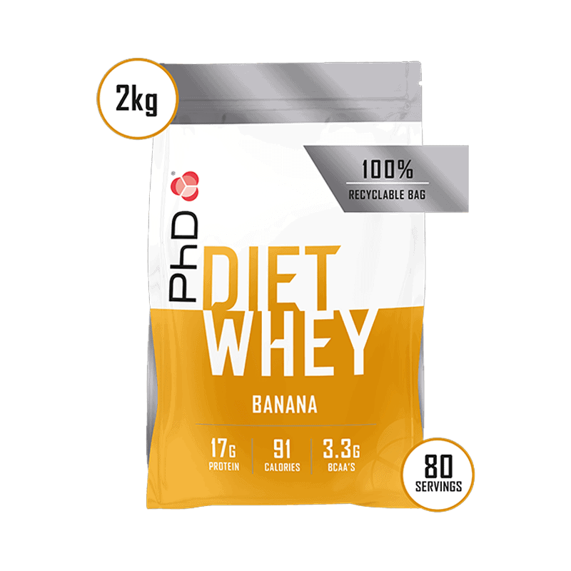 Pudra proteica cu aroma de banane Diet Whey