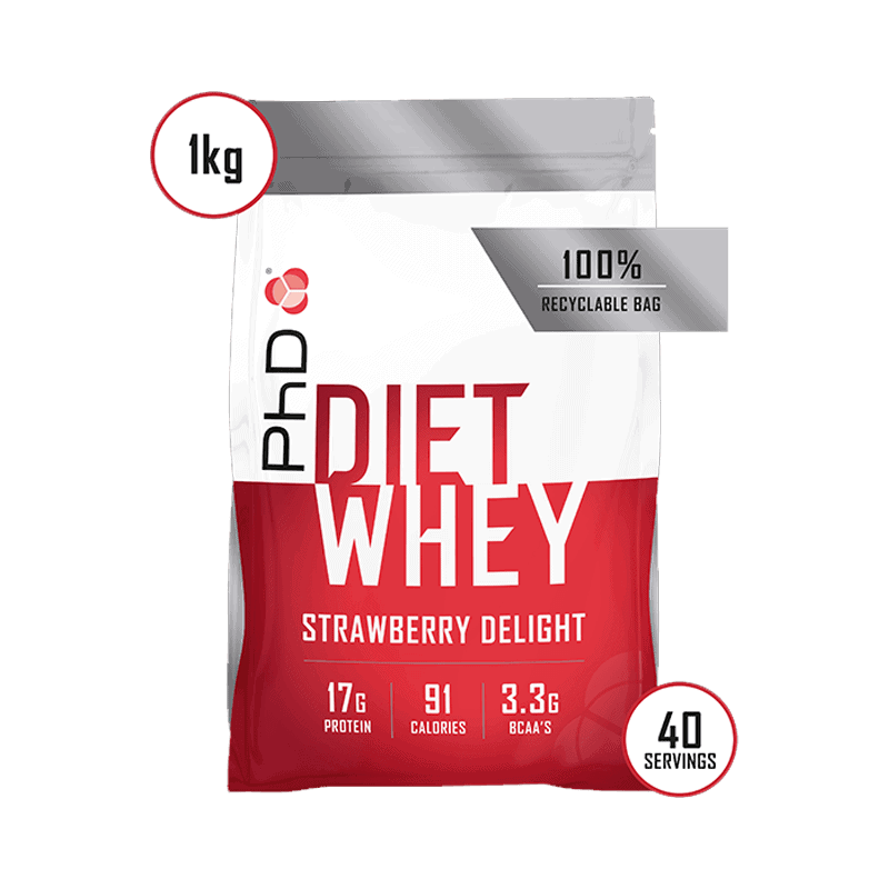 Pudra proteica cu aroma de capsuni Diet Whey