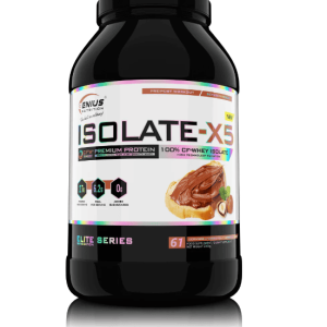 Pudra proteica cu aroma de ciocolata cu alune Isolate-X5