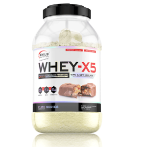 Pudra proteica cu aroma de ciocolata cu alune Whey-X5