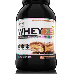 Pudra proteica cu aroma de ciocolata cu caramel Whey-X5