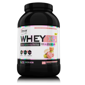 Pudra proteica cu aroma de macarons Whey-X5
