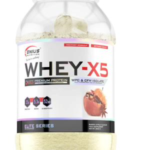 Pudra proteica cu aroma de mar copt Whey-X5, 2000g, Genius Nutrition – ofertă, preț și specificații