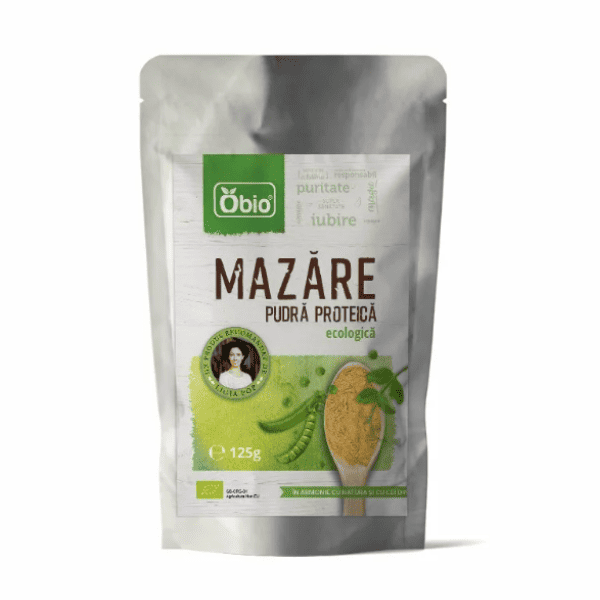 Pudra proteica din mazare galbena bio