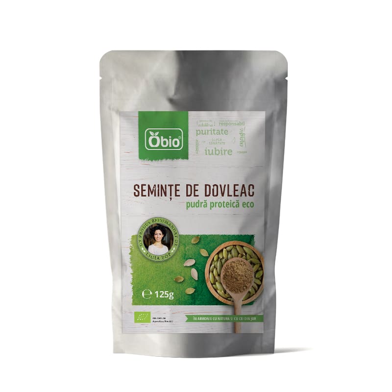 Pudra proteica din seminte de dovleac bio