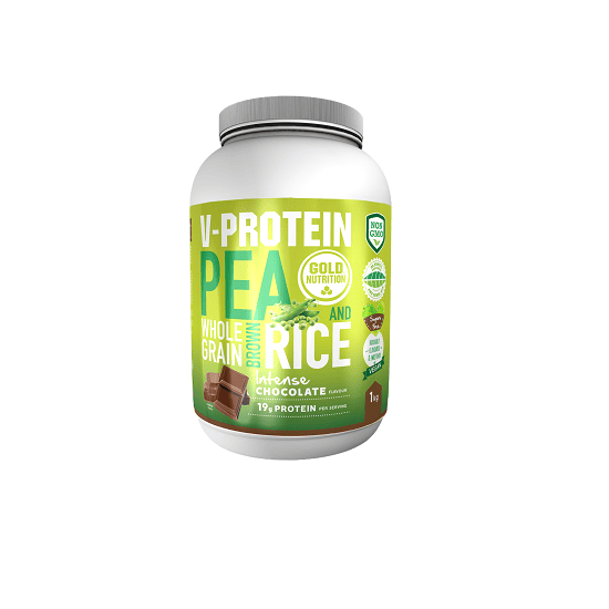 Pudra proteica vegetala V-Protein ciocolata