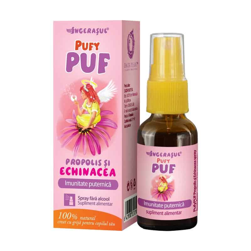 PufyPuf spray propolis si echinacea