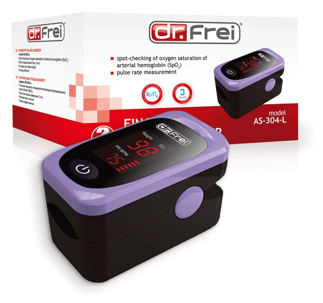 Pulsoximetru pentru deget AS-304-L, 1 bucata, Dr.Frei 1 Pulsoximetru pentru deget AS-304-L