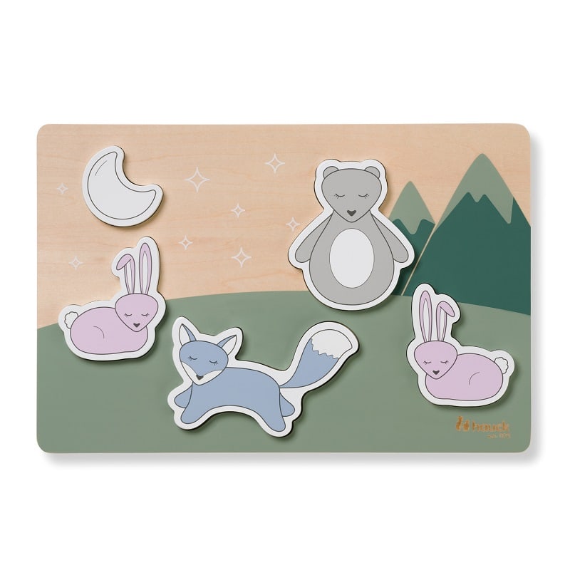 Puzzle Padure din lemn certificat FSC