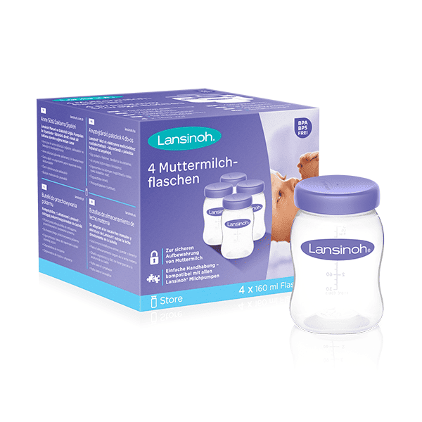 Recipient de stocare al laptelui matern