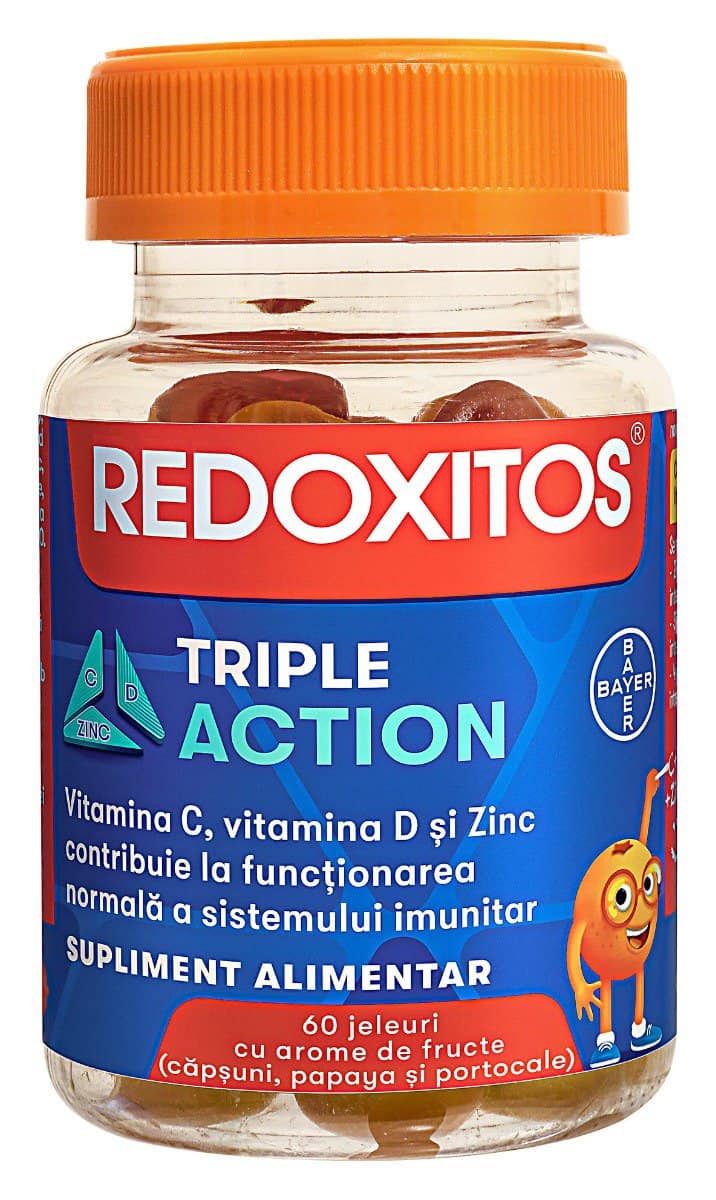Redoxitos Triple Action, 60 jeleuri, Bayer 1 Redoxitos Triple Action