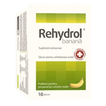 Rehydrol solutie de rehidratare cu banane