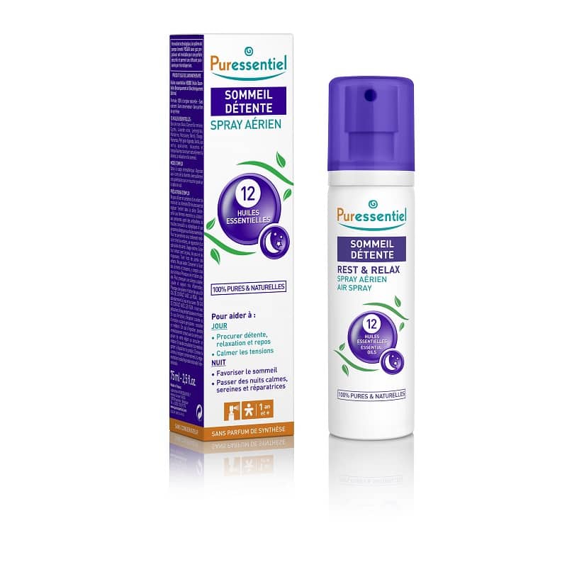 Rest & Relax - Spray aerian Bio cu 12 uleiuri esentiale