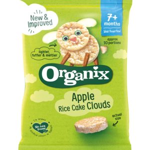 Rondele din orez expandat cu mere 7+ Bio