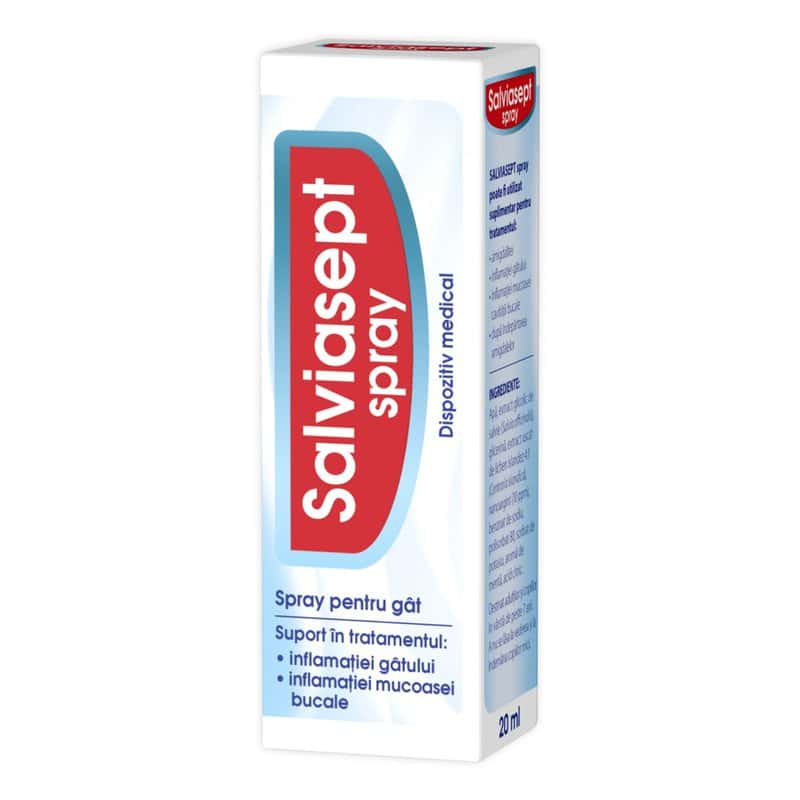 Salviasept spray pentru gat