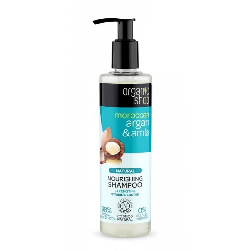 Sampon Bio Nutritiv pentru par deteriorat cu Argan si Amla