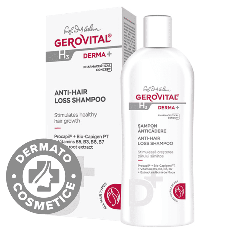 Sampon anticadere H3 Derma+