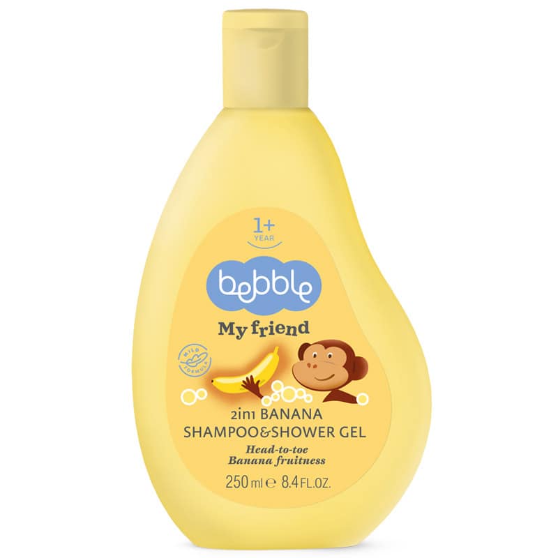 Sampon banana pentru copii 2 in 1 My Friend