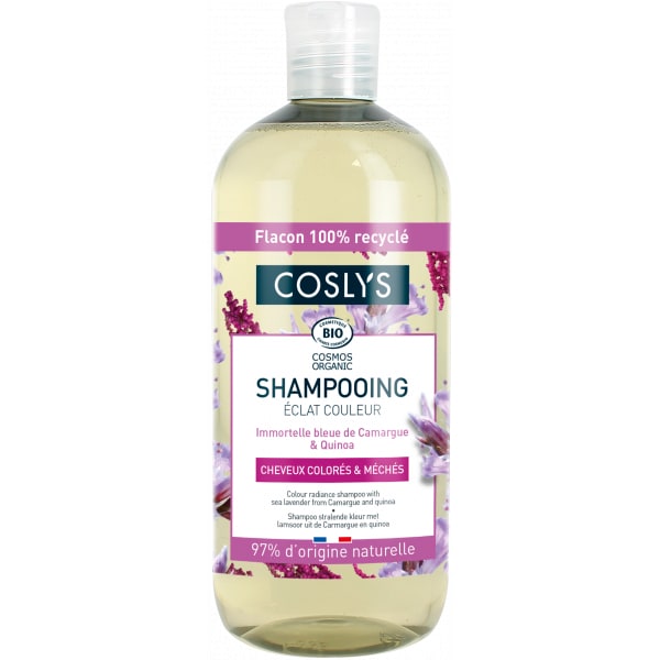Sampon bio de stralucire si ingrijire pentru par vopsit cu extract de lavanda si quinoa