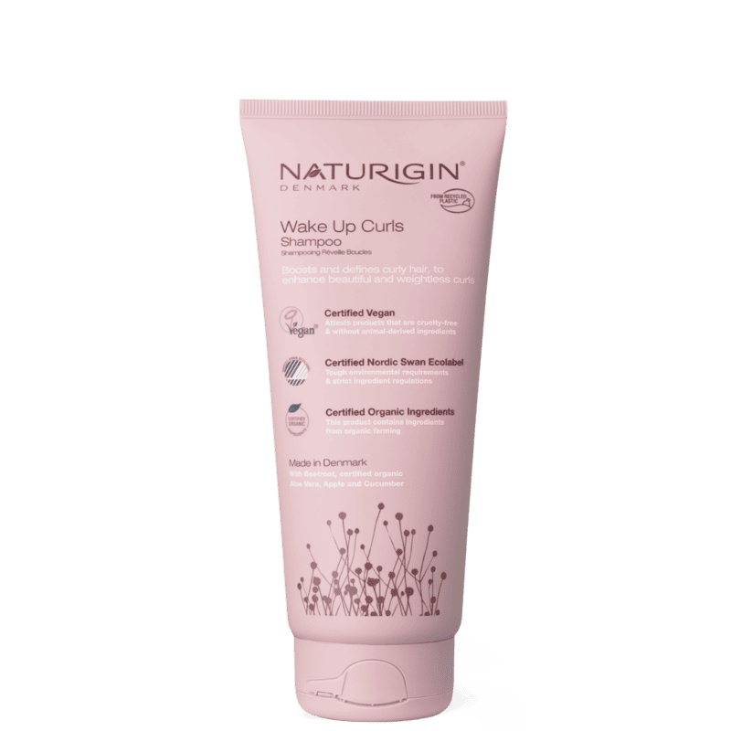 Sampon hidratant organic pentru par cret si ondulat cu efect antifrizz Wake Up Curl