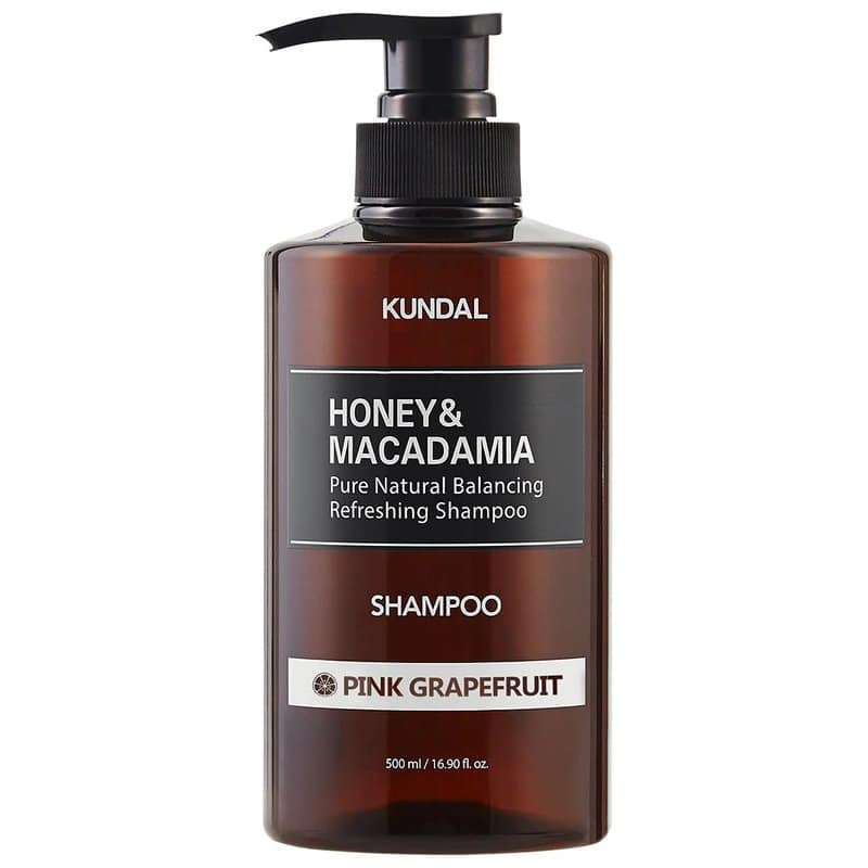 Sampon hipoalergenic natural si extra-hidratant cu miere si macadamia Pink Grapefruit