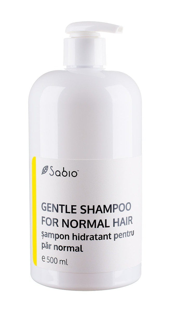 Sampon lichid pentru par normal Gentle, 500ml, Sabio 1 Sampon lichid pentru par normal Gentle