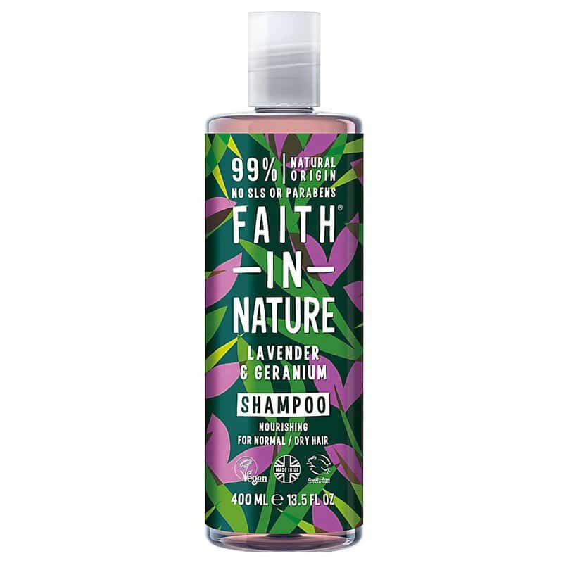 Sampon natural nutritiv cu lavanda si muscata pentru par normal sau uscat