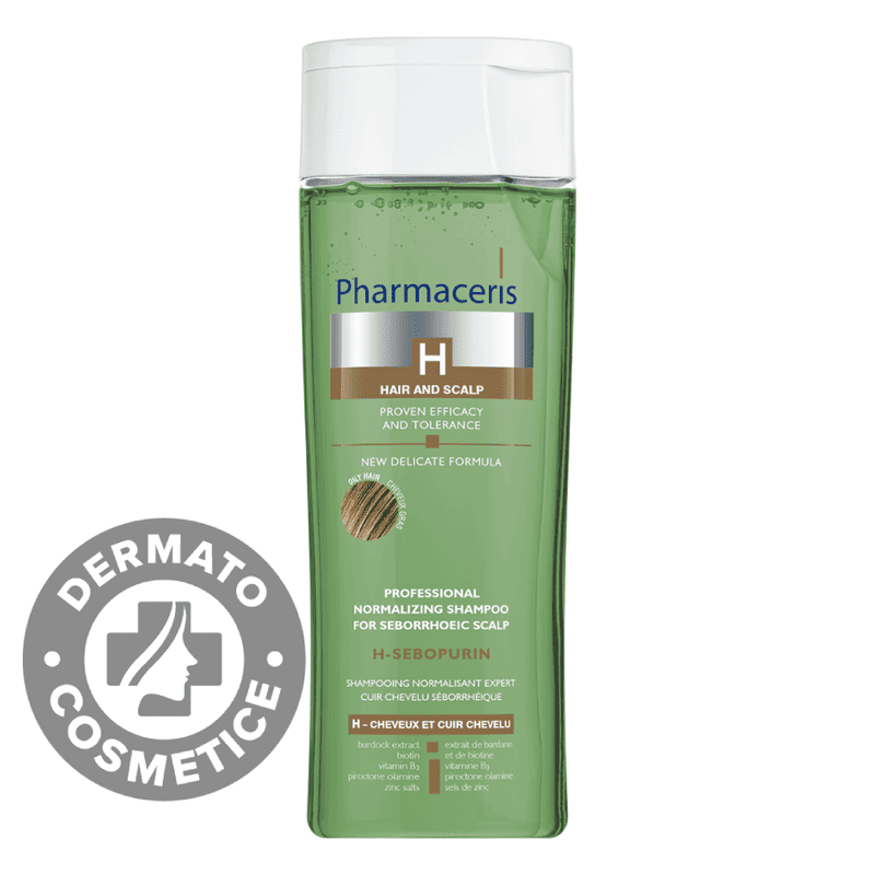 Sampon normalizant pentru scalp Seboreic & Par gras Sebo-Purin H