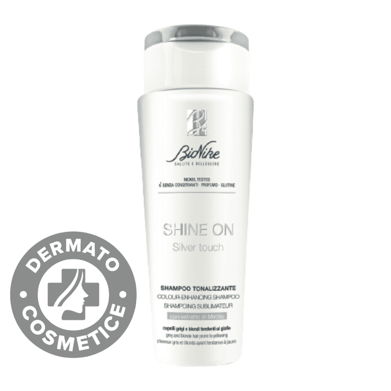 Sampon pentru netezirea galbenului Shine on Silver Touch