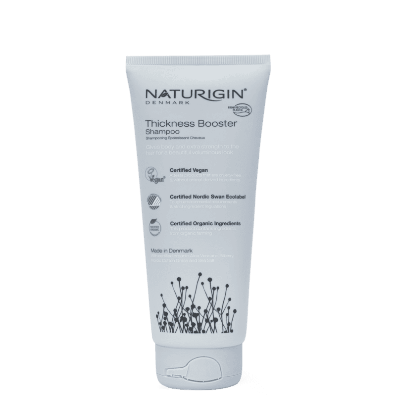 Sampon pentru volum, ingrosarea si fortifierea parului subtire Thickness Booster, 200ml, Naturigin – ofertă, preț și specificații