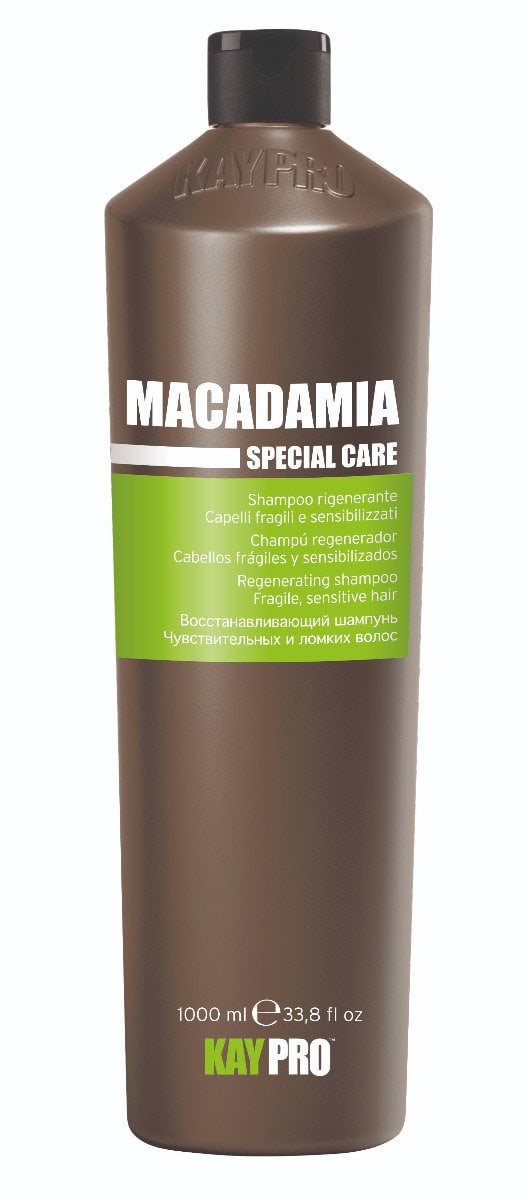 Sampon regenerant cu ulei de macadamia, 1000ml, KayPro 1 Sampon regenerant cu ulei de macadamia