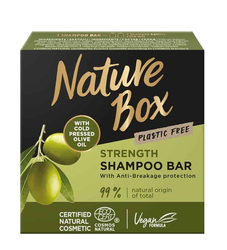 Sampon solid cu ulei de masline, 85g, Nature Box 1 Sampon solid cu ulei de masline