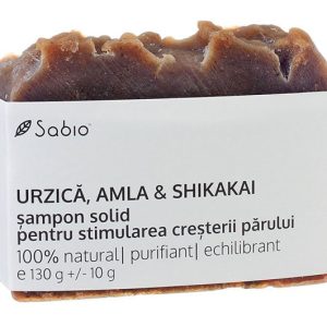 Sampon solid pentru stimularea cresterii parului