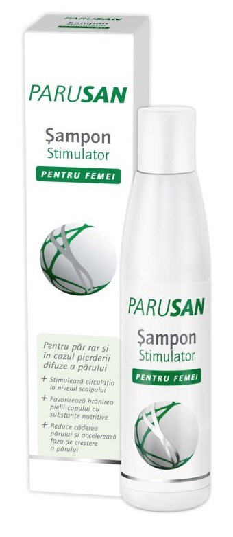 Sampon stimulator impotriva caderii parului pentru femei, 200ml, Parusan 1 Sampon stimulator impotriva caderii parului pentru femei