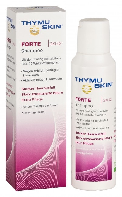 Sampon-tratament contra caderii masive a parului Forte, 100ml, THYMUSKIN 1 Sampon-tratament contra caderii masive a parului Forte, 100ml, THYMUSKIN – ofertă, preț și specificații