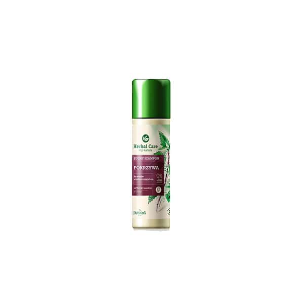 Sampon uscat cu extract de urzica pentru par cu tendinta de ingrasare Herbal Care