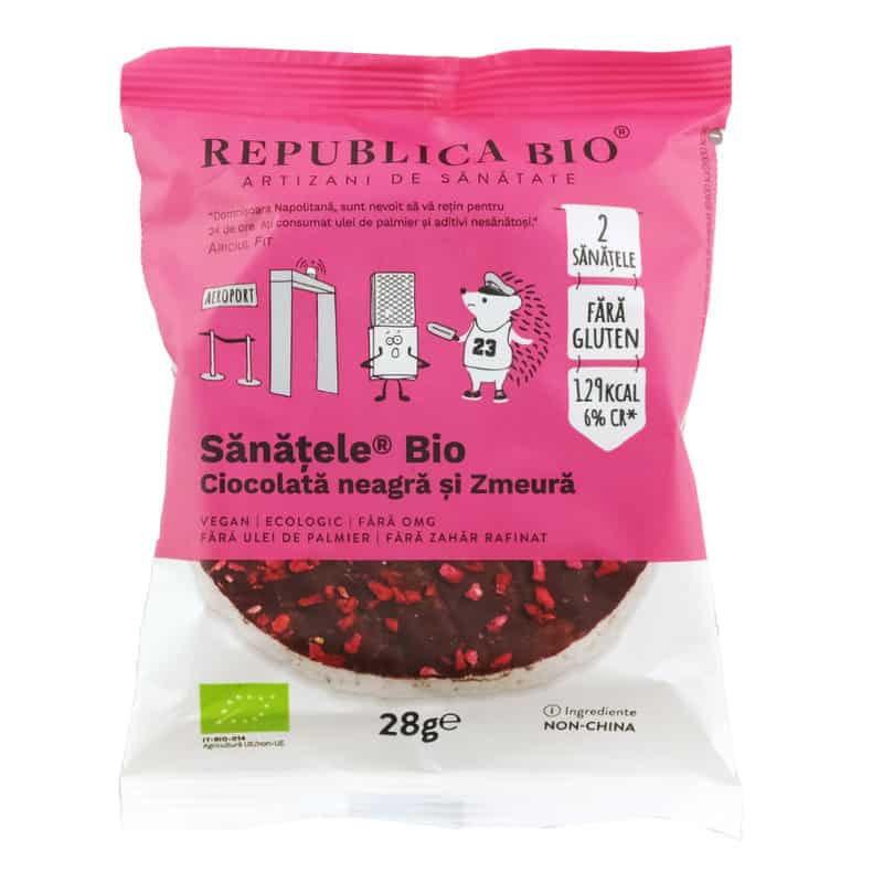 Sanatele bio cu ciocolata neagra