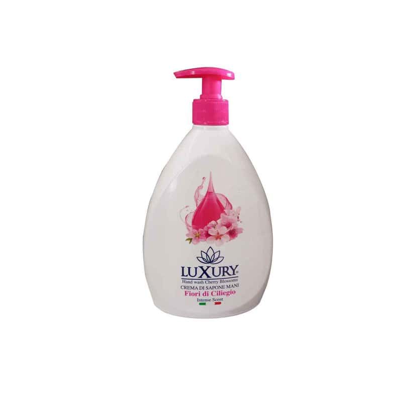 Sapun lichid cu pompita si aroma de floare de cires