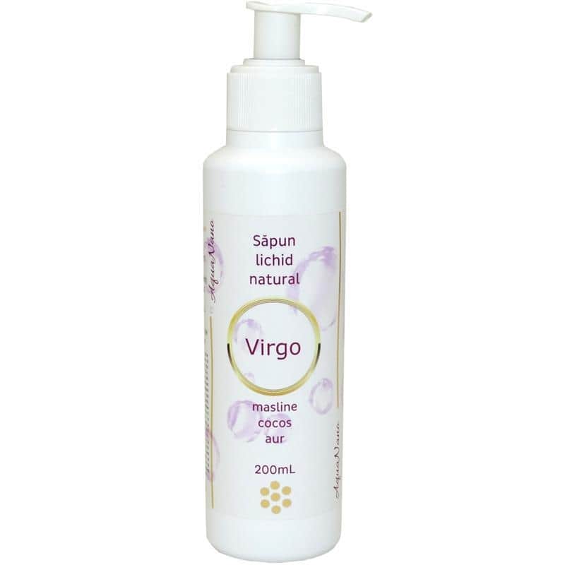 Sapun lichid natural cu aur coloidal Virgo