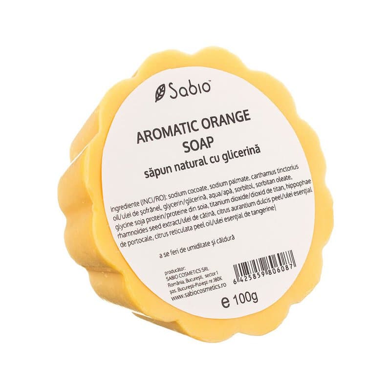 Sapun natural cu glicerina Aromatic Orange